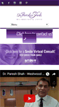 Mobile Screenshot of drpareshshah.com